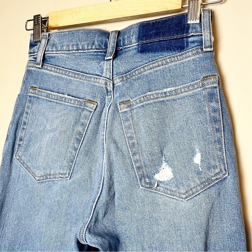 Abercrombie & Fitch 90s Straight Ultra High Rise Jeans 24 00 L Long Curve Love - Picture 5 of 14